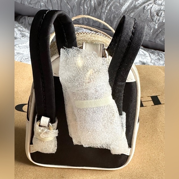 Rare Colorway! Coach Mini Court Backpack Bag Charm Keychain - Picture 3 of 6